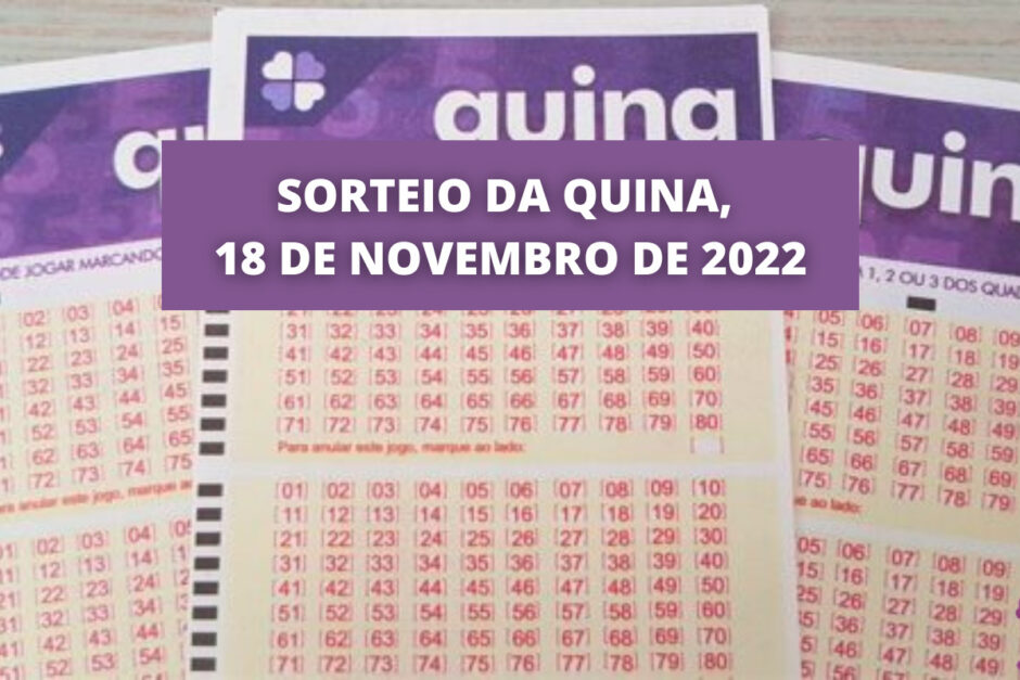 Resultado da Quina de hoje