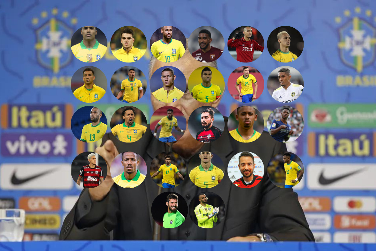 Quem são os 26 convocados da Seleção Brasileira para a Copa do
