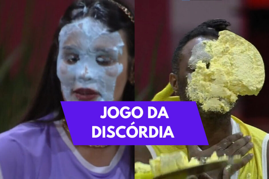 Quem levou mais torta na cara no Jogo da Discórdia BBB 23