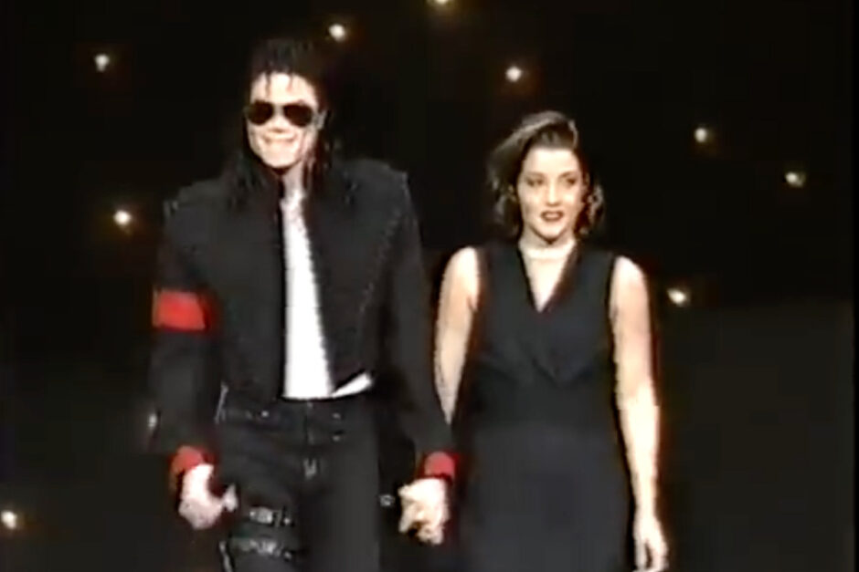 Lisa Marie Presley e Michael Jackson