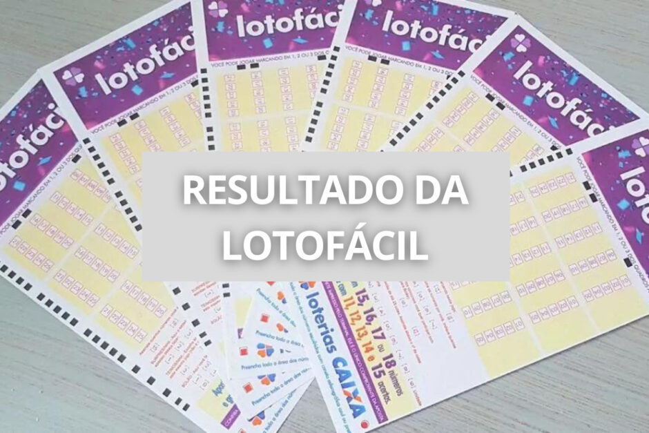 resultado Lotofácil de hoje