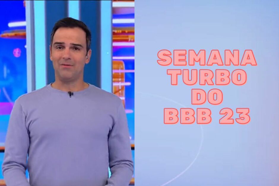 Dinâmica da semana foi explicada por Tadeu Schmidt, que está na imagem