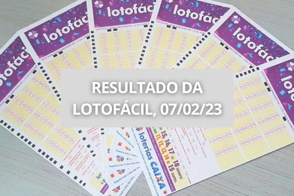 Resultado Lotofácil 2734 de terça-feira