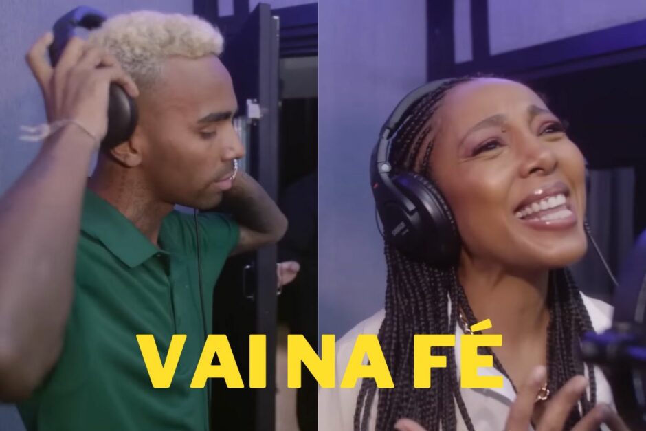 na imagem mc liro e negra li, quem canta a abertura da novela vai na fé