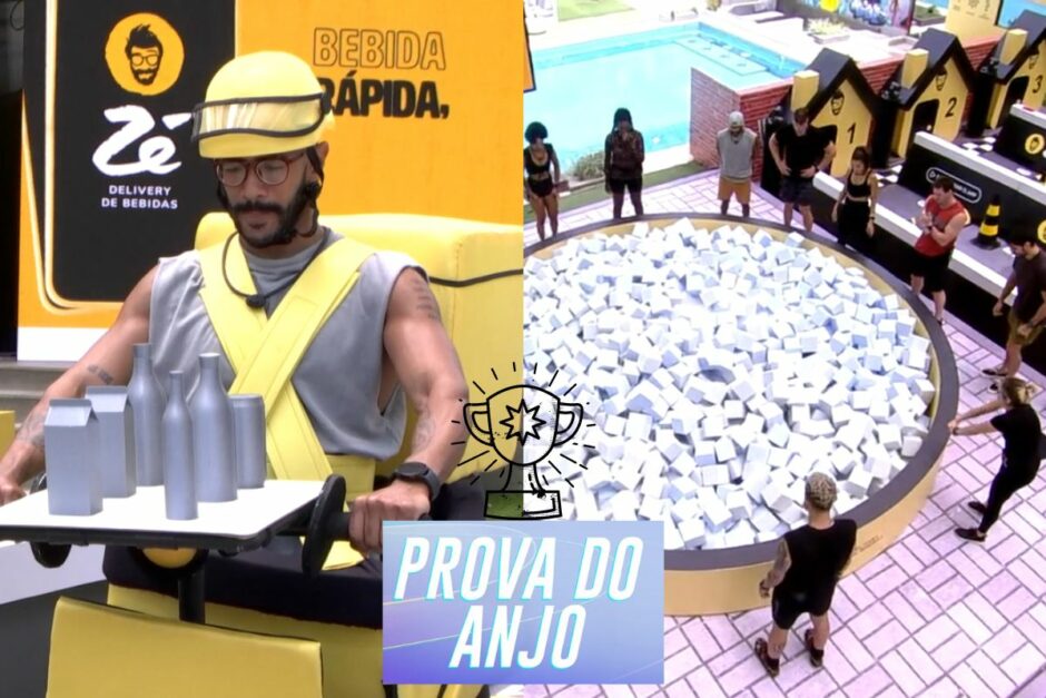 ricardo foi quem ganhou a prova do anjo hoje no BBB 23