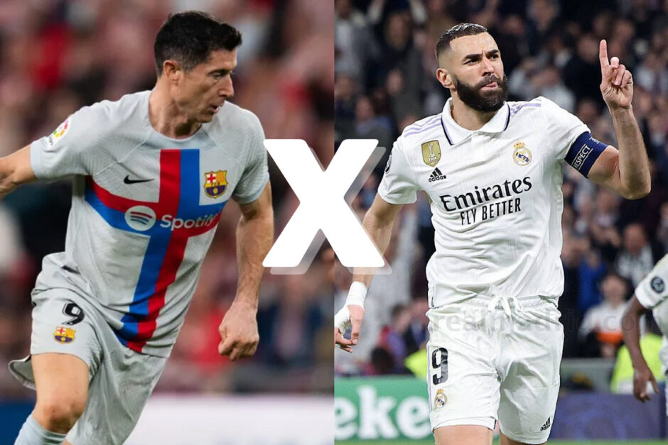 qual canal vai transmitir o jogo do Barcelona x Real Madrid hoje