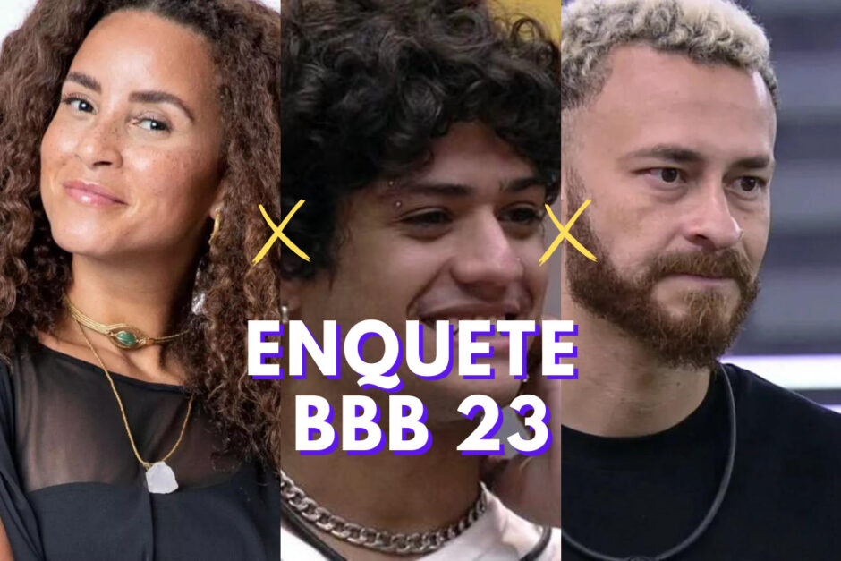 Enquete BBB 23 quem sai 