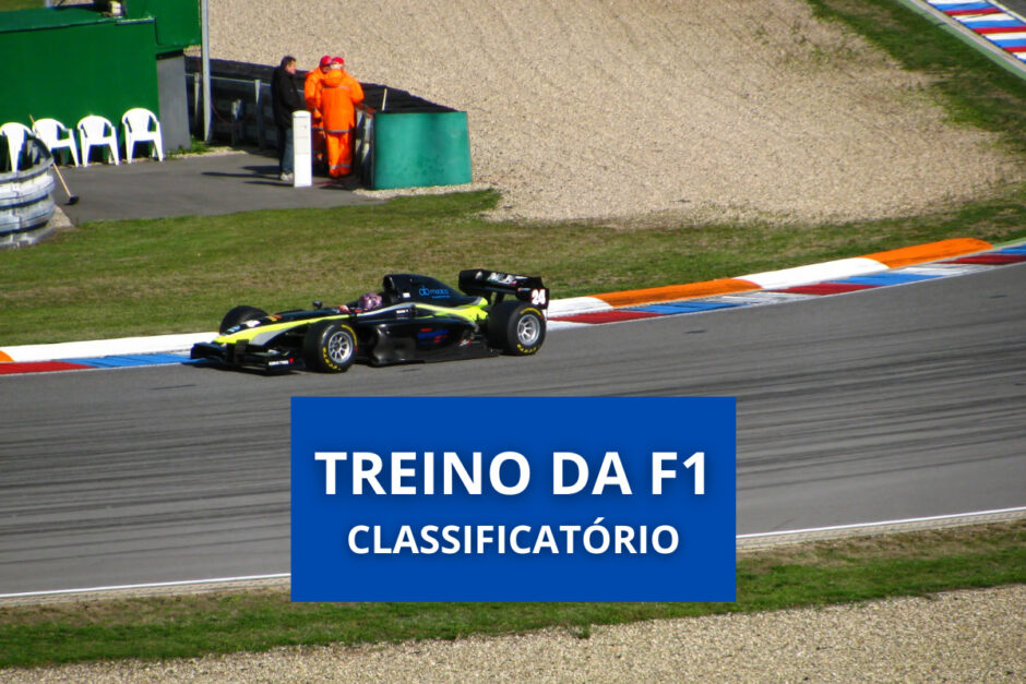 treino de classificação da F1 hoje