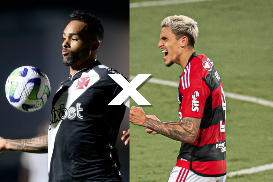 imagem mostra Flamengo x Vasco