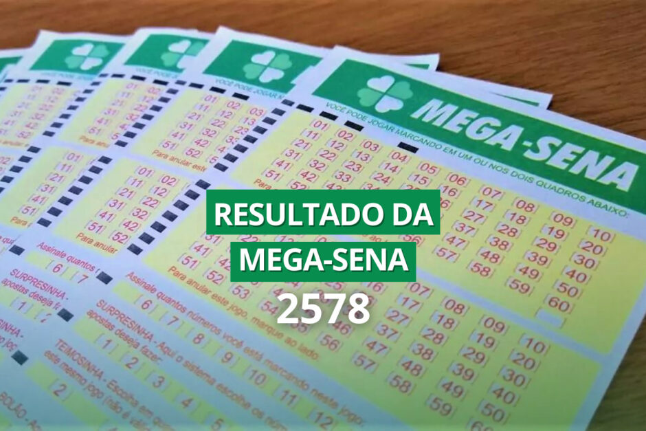 Resultado da Mega Sena 2578