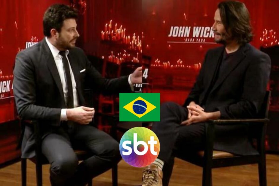 Keanu Reeves falou do brasil em entrevista ao the noite