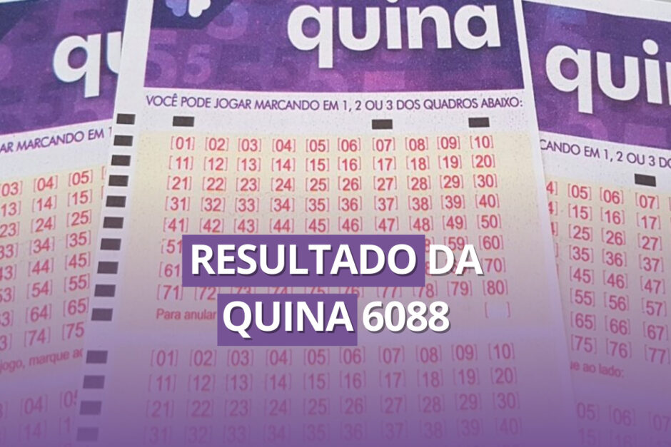 Resultado da Quina 6088