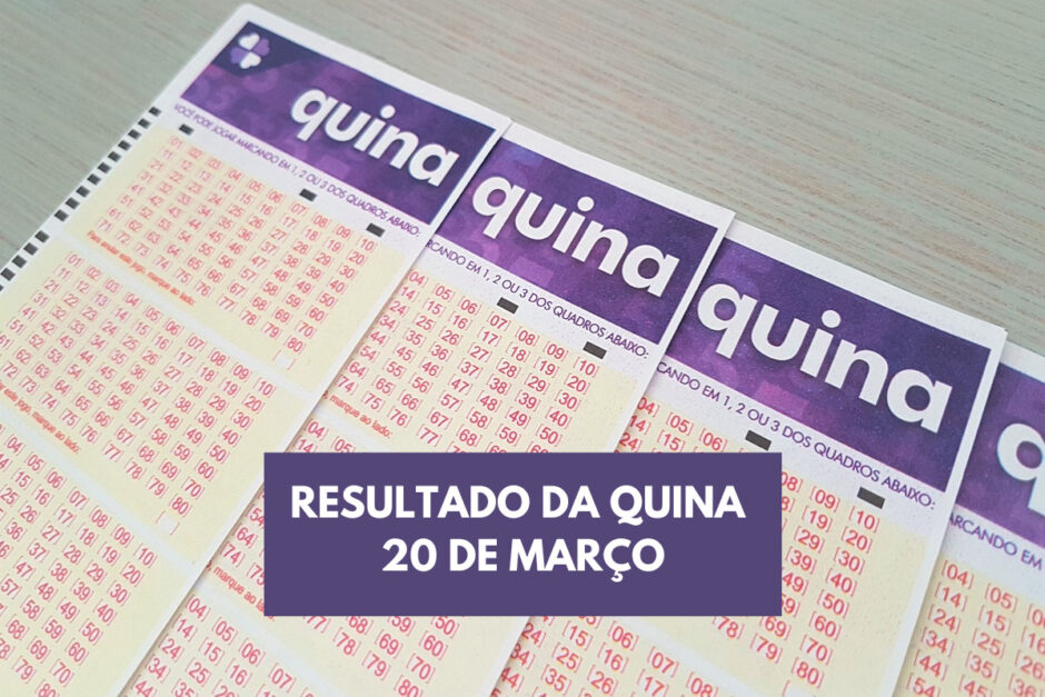 Resultado da Quina concurso 6104 de hoje