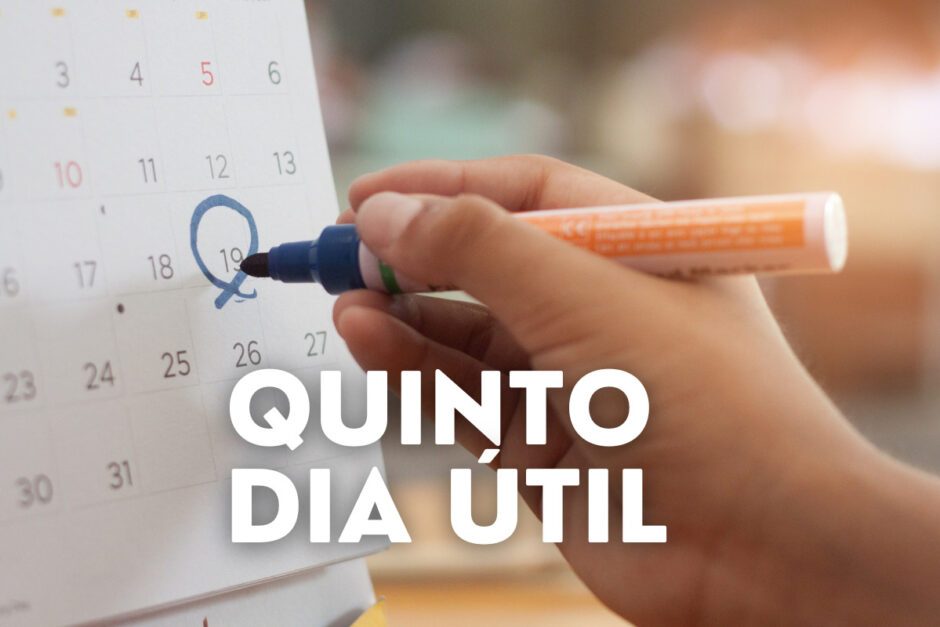 Qual é o quinto dia útil do mês de abril