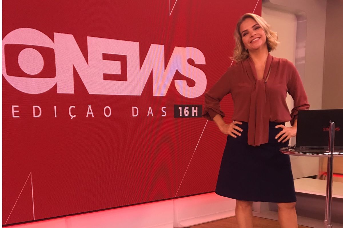 Apresentadora globo