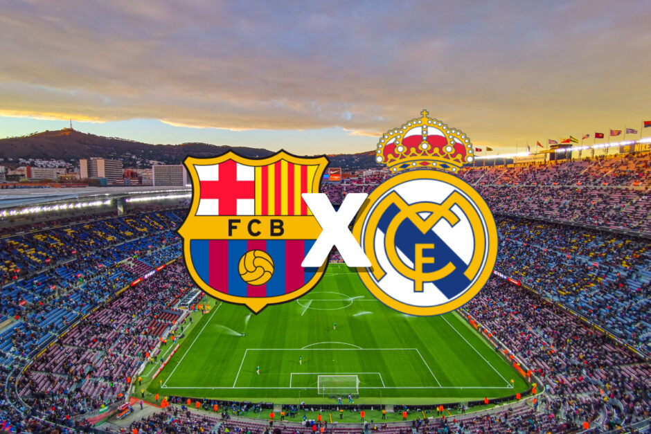 onde vai passar barcelona x real madrid hoje ao vivo