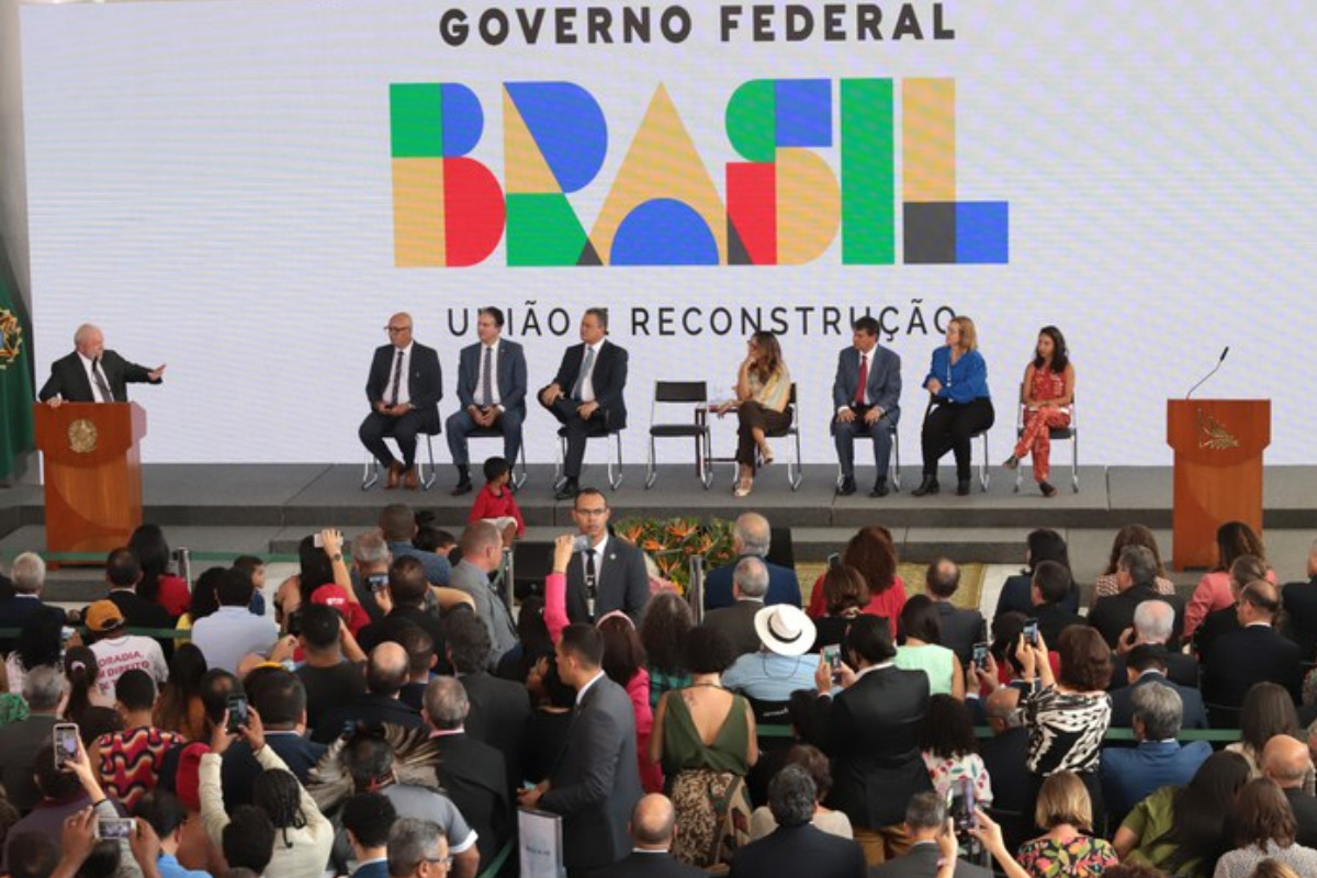 Lançamento do bolsa família 2023 (foto: ascom/ministério dos direitos humanos e da cidadania)