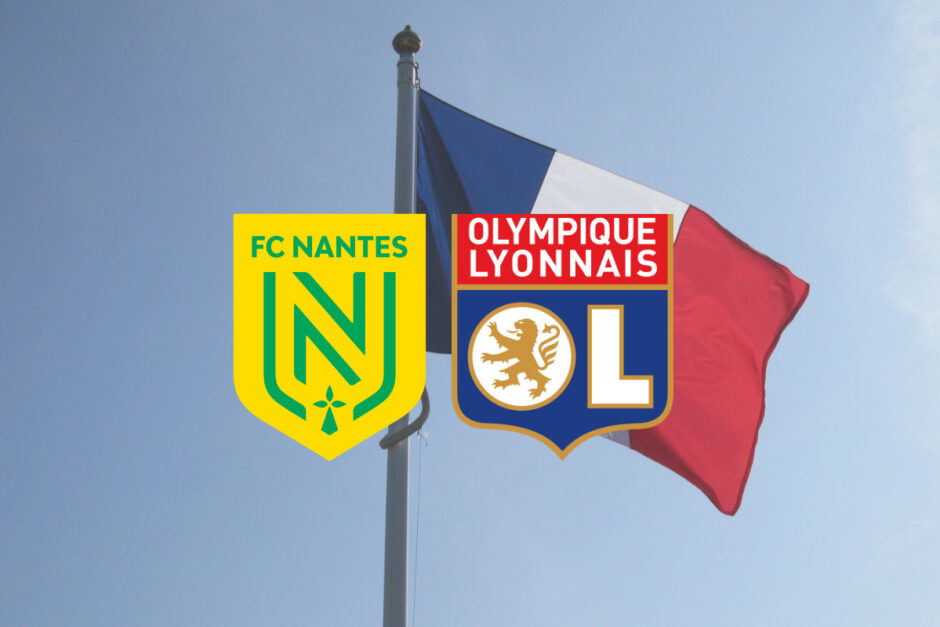 onde vai passar Nantes x Lyon hoje