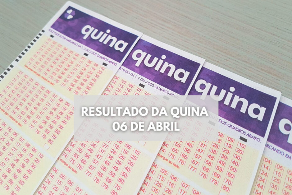 Resultado da Quina 6119 da loteria da Caixa