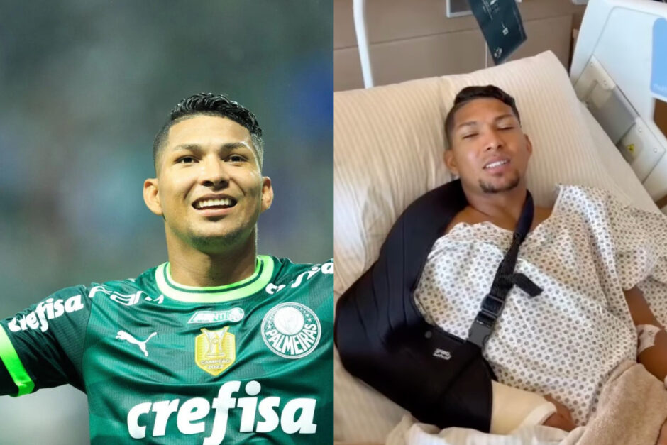 rony, jogador do palmeiras, lesionado