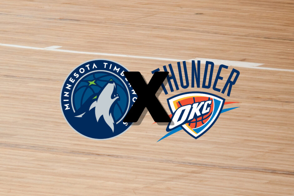 Onde assistir Timberwolves x Thunder hoje