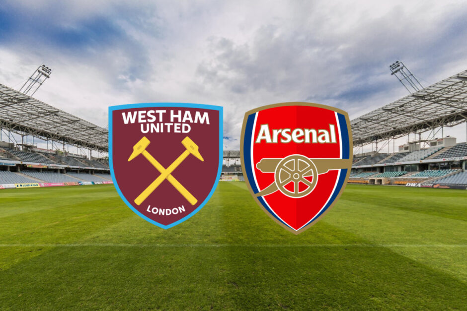 Onde vai passar West Ham x Arsenal ao vivo e horário hoje