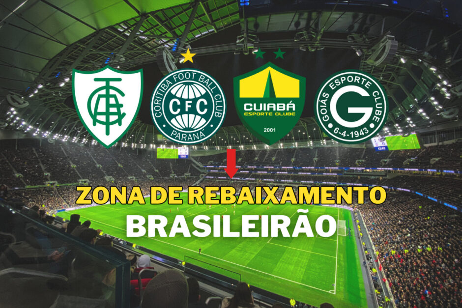 Times na zona de rebaixamento