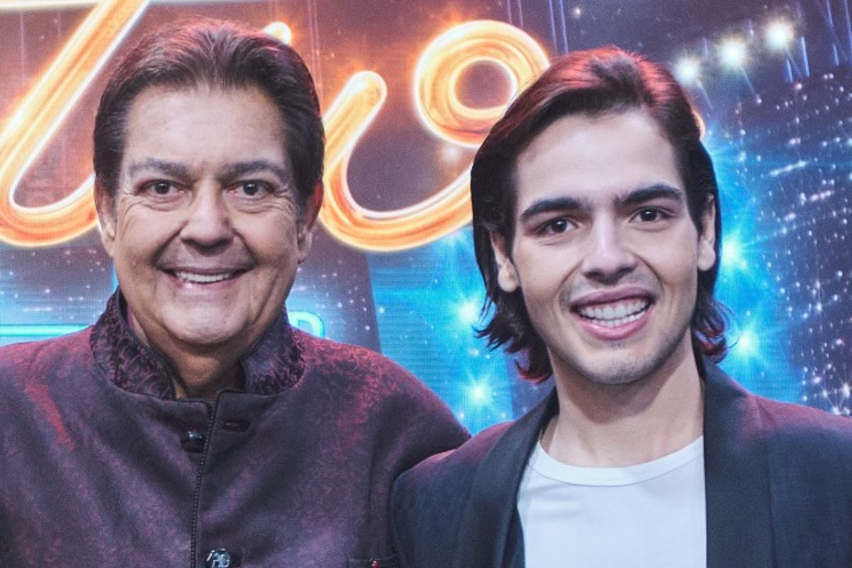 Faustao e filho