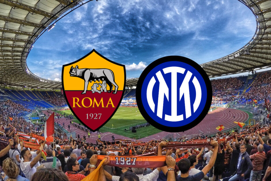 Onde vai passar jogo da Roma e Inter de Milão hoje ao vivo