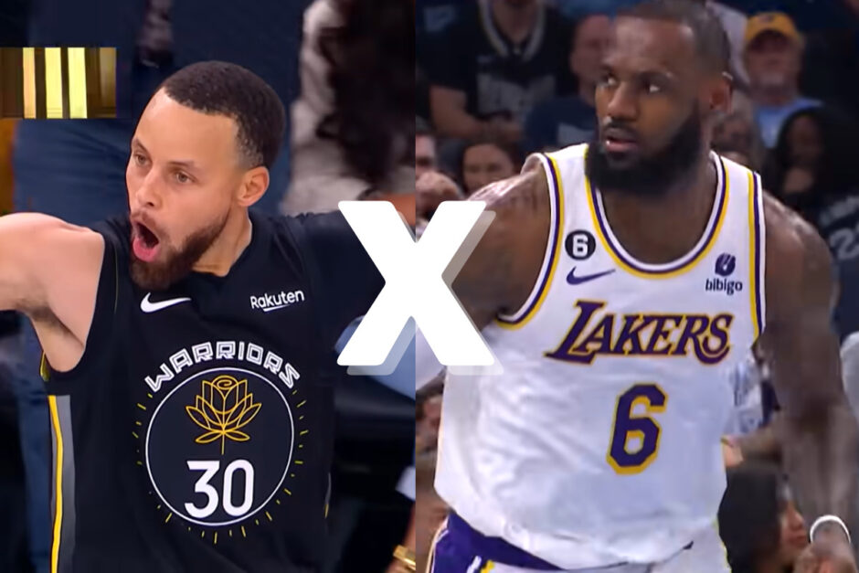 Quem tem mais títulos LeBron James ou Curry na NBA