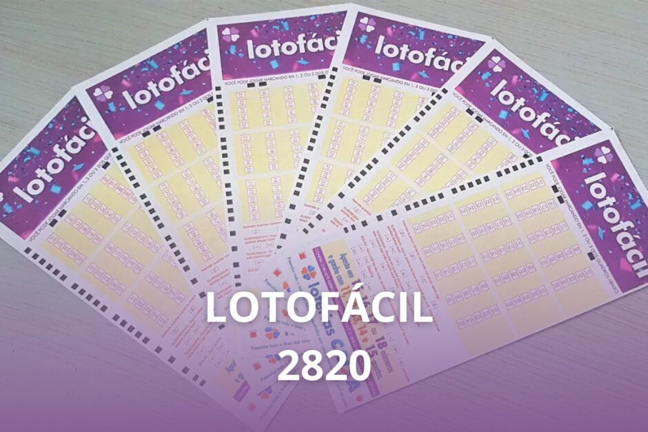 Resultado da Lotofácil 2820