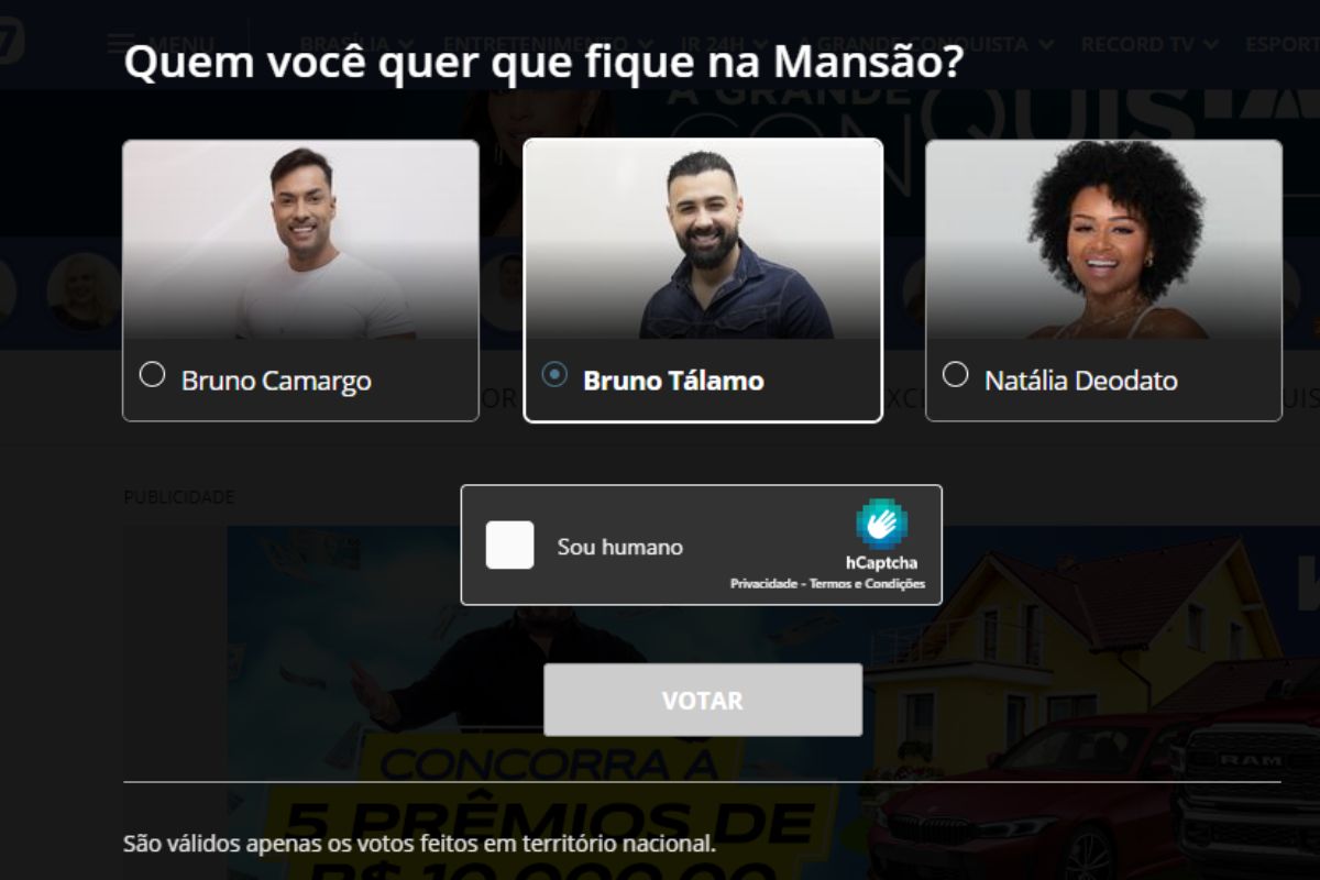 Votacao r7