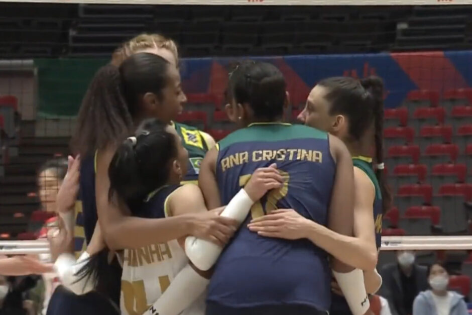 Brasil x Sérvia vôlei feminino