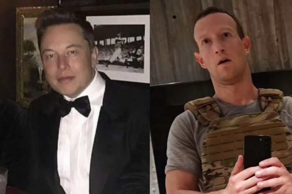 Luta de Elon Musk e Mark Zuckerberg