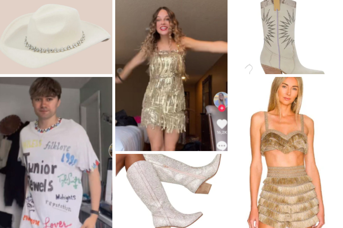 Looks para o show da taylor swift