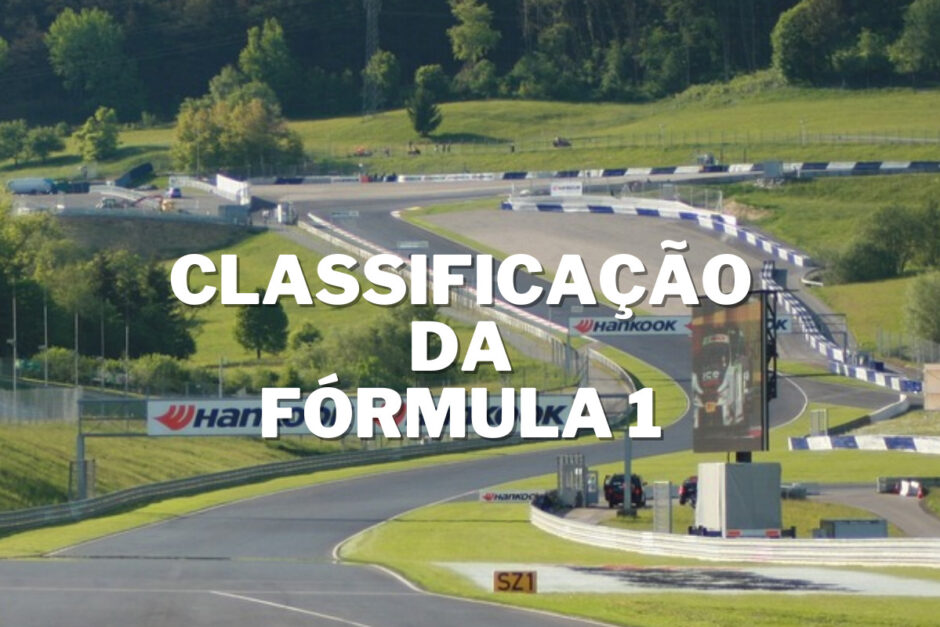 Classificação da F1 até o GP da Áustria 2023