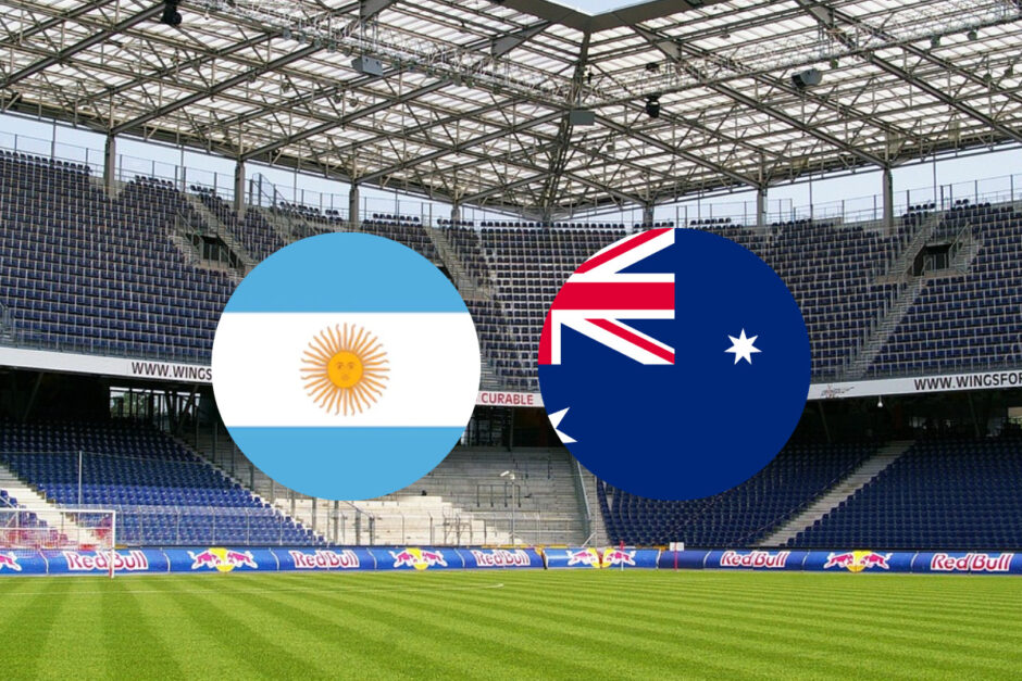 Onde assistir o jogo da Argentina hoje x Austrália em amistoso