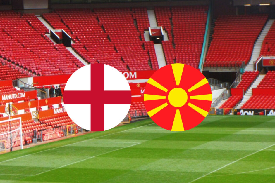 Onde vai passar o jogo da Inglaterra x Macedônia do Norte ao vivo