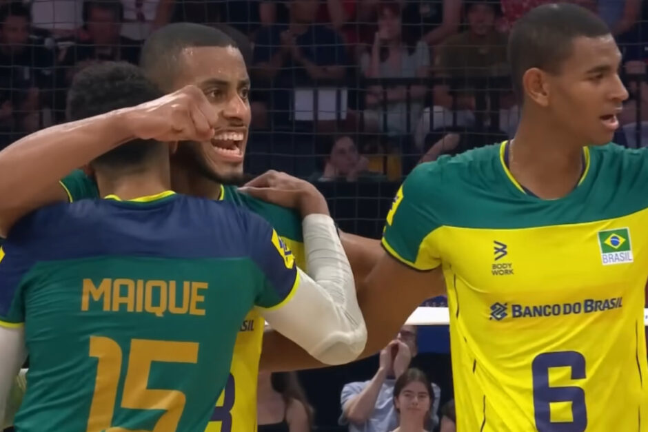 Que dia tem jogo de vôlei masculino do Brasil?