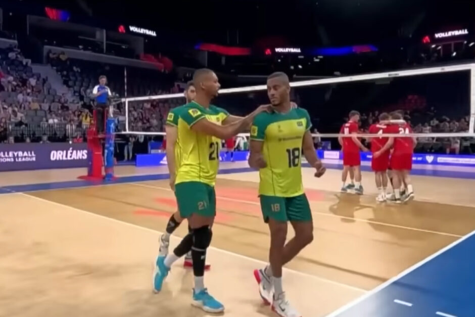 Brasil x Eslovênia vôlei masculino