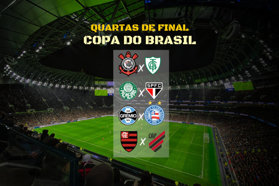 Chaveamento das quartas de final da Copa do Brasil 2023