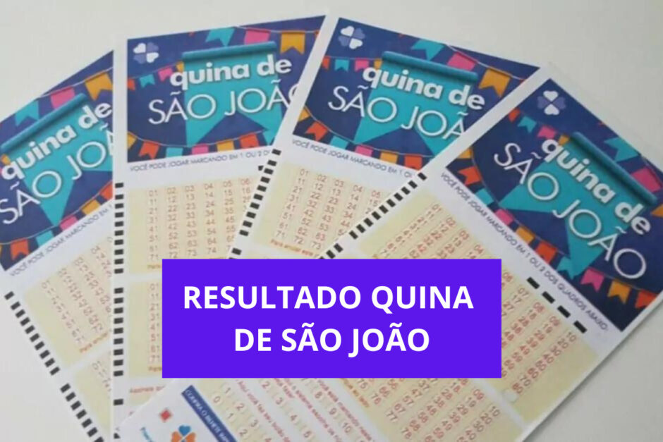 Resultado da Quina de São João 2023