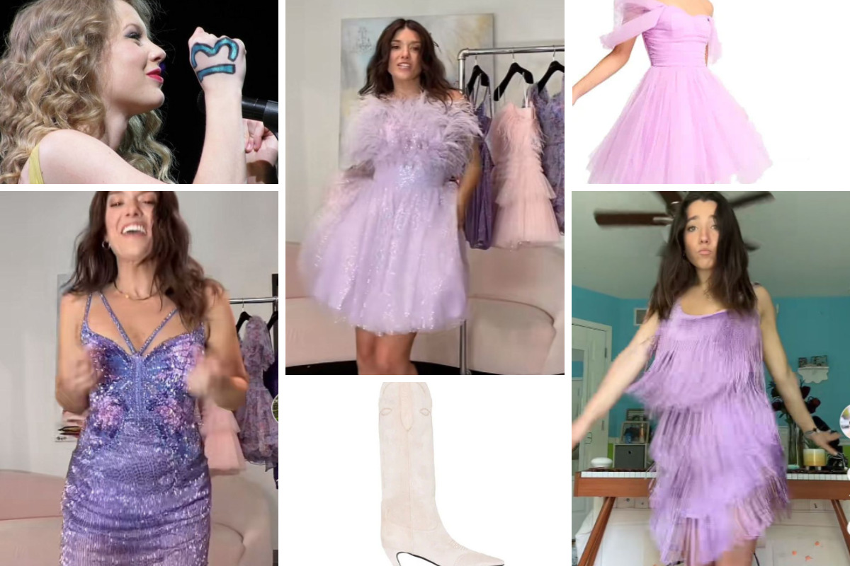 Looks para o show da taylor swift