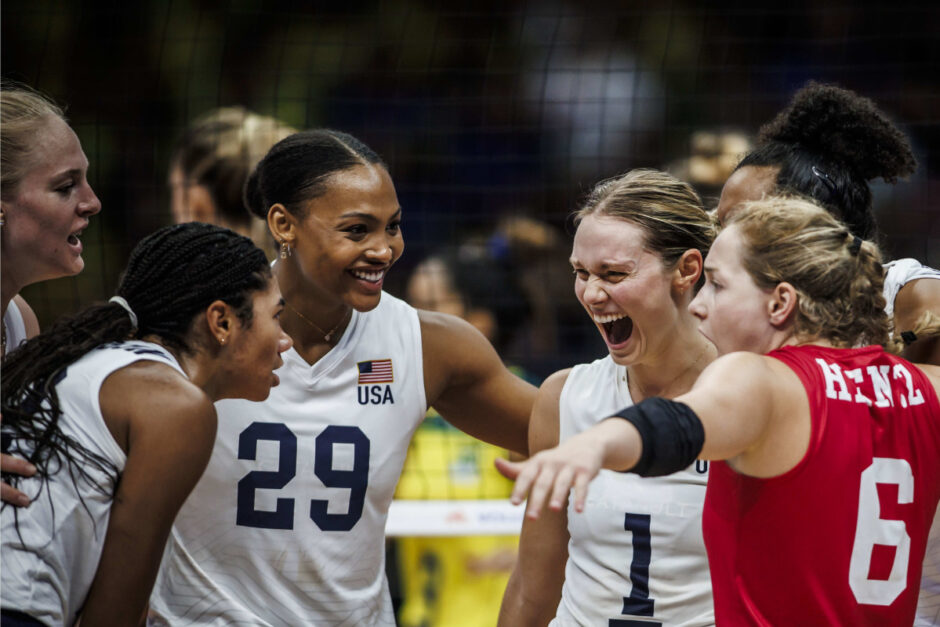 Estados Unidos x Japão vôlei feminino