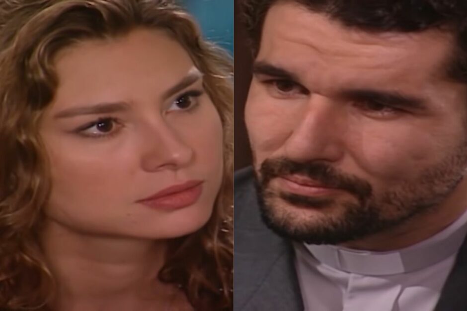 Estela fica com o padre Pedro