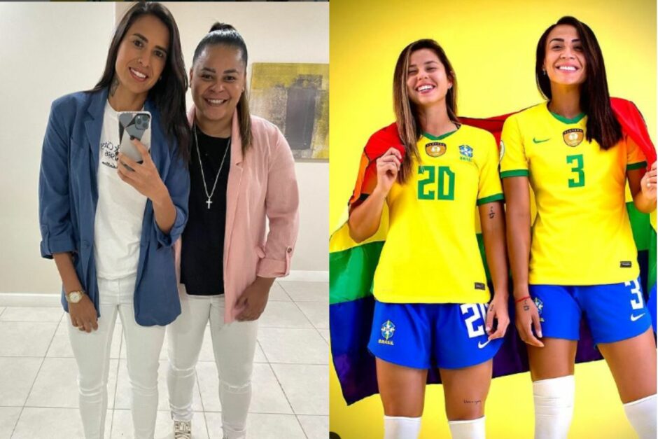 jogadoras da seleção brasileira que são casadas