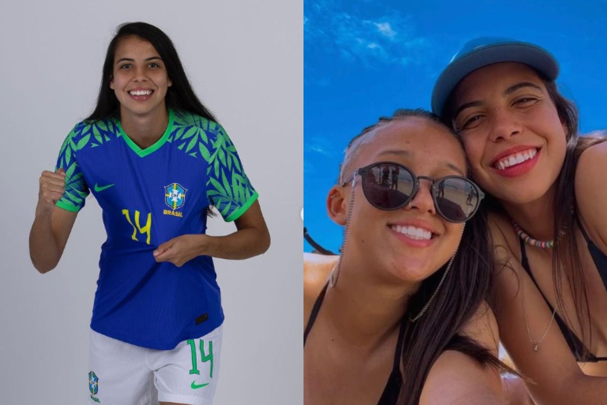 Lauren jogadora da selecao brasileira