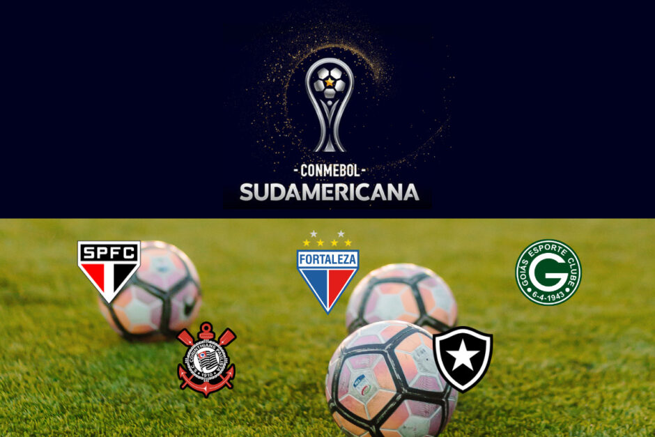 Chaveamento das oitavas de final Sul Americana 2023 e chaveamento