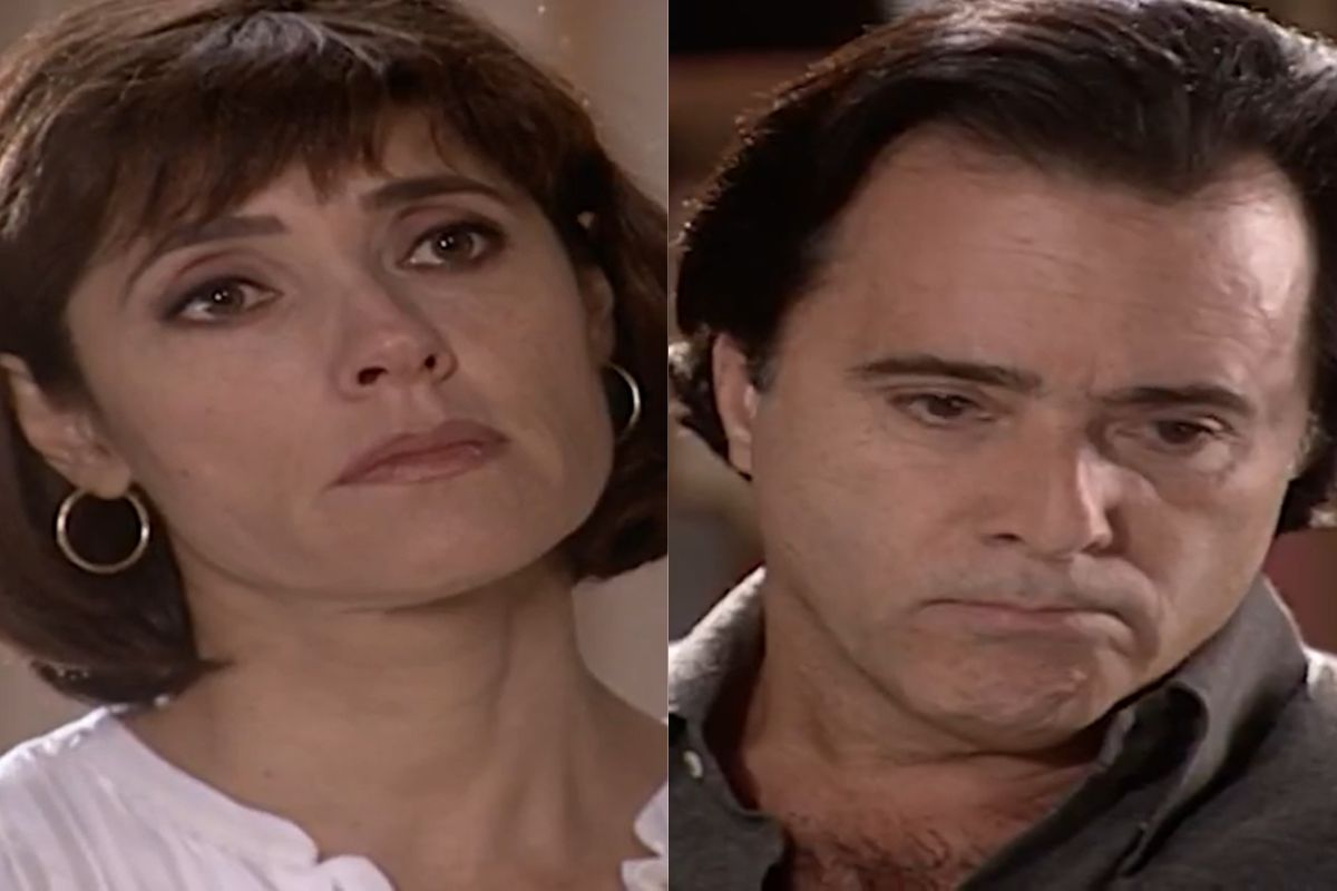 Helena e teo da novela