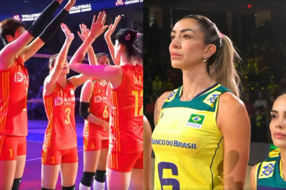 quem ganhou o vôlei feminino hoje